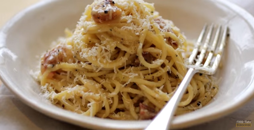 authentic spaghetti alla carbonara